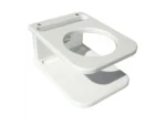 Deep Blue Marine Side Mount Single Drink Holder - Suction Cup Mount - White