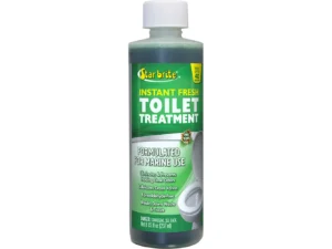 Star brite Instant Fresh Toilet Treatment - Pine Scent - Biodegradable Formula - 8 oz *6 Pack