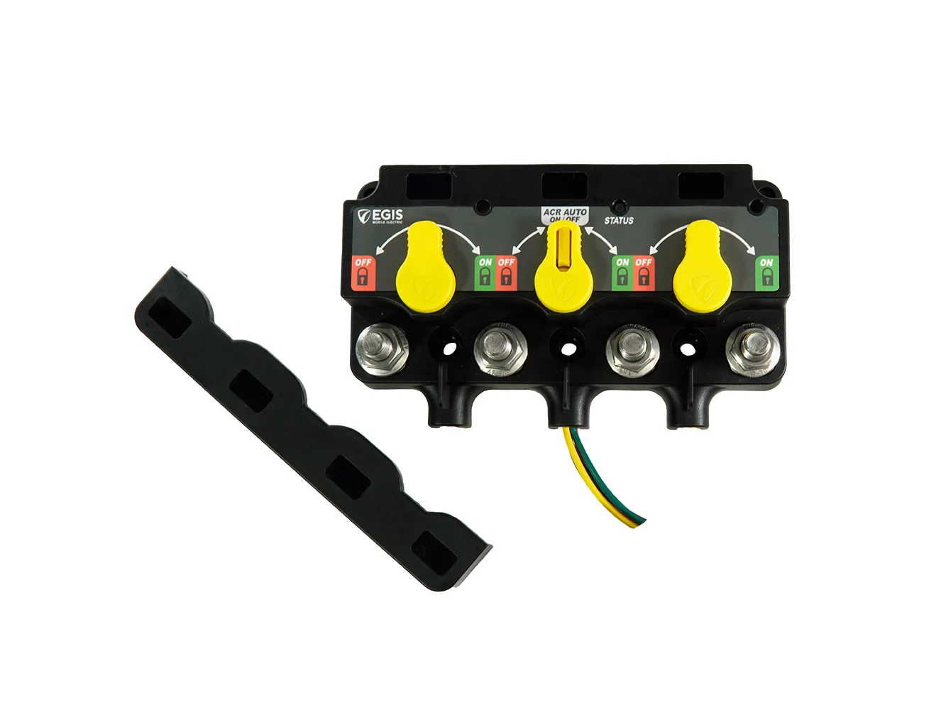 Egis XD Series Triple Flex 2 Relay/VSR/Relay w/Knobs - 12 P DT