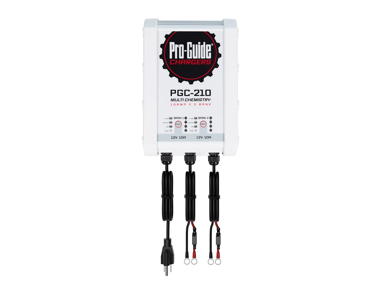 Pro-Guide 2 Bank On-Board Battery Charger - 12V - 10-Amp