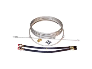 Load Rite Steel Brake Line Kit - Single Axle