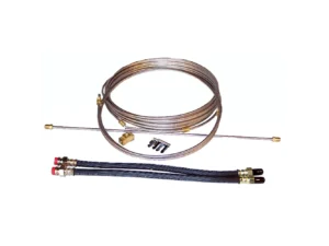 Load Rite Stainless Steel Brake Line Kit - Single Axle