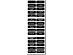 Blue Sea 8031 AC Panel Basic 30 Label Set