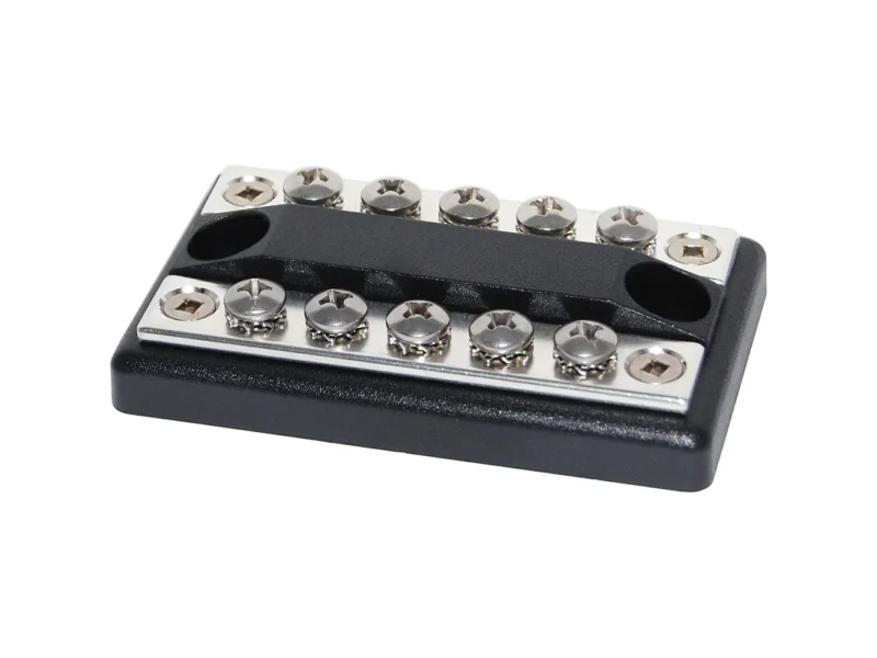 Blue Sea 2701 DualBus 100 Ampere Common BusBars 5 x 8-32 Screw Terminal
