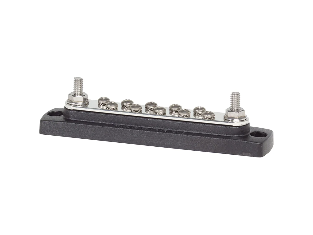 Blue Sea 2301 150AMP Common BusBar 10 x #8-32 Screw Terminal