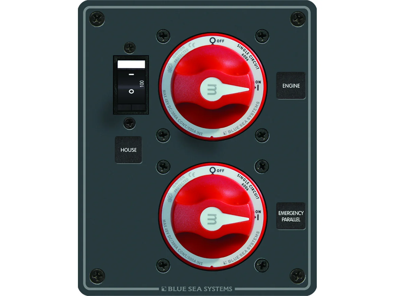 Blue Sea 8080 Single Circuit ON/OFF - Plus Main