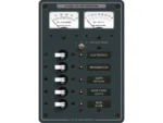 Blue Sea 8081 DC 5 Position Toggle Branch Circuit Breaker Panel - White Switches