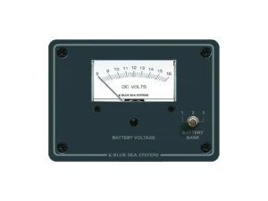 Blue Sea 8015 DC Analog Voltmeter w/Panel