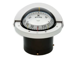 Ritchie FNW-203 Navigator Compass - Flush Mount - White