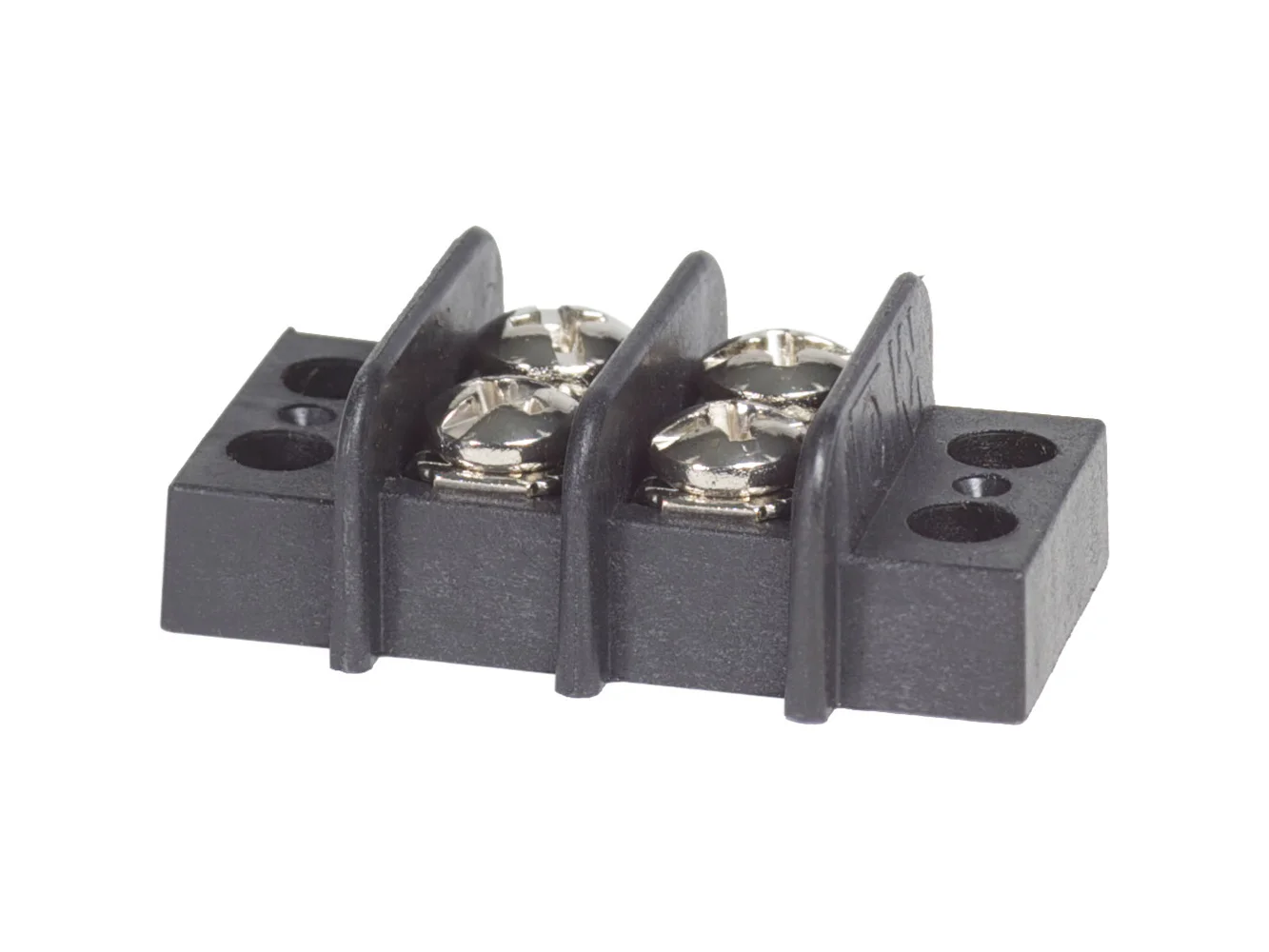 Blue Sea 2402 Terminal Black 20AMP - 2 Circuit