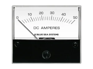 Blue Sea 8022 DC Analog Ammeter - 2-3/4 Face, 0-50 AMP DC