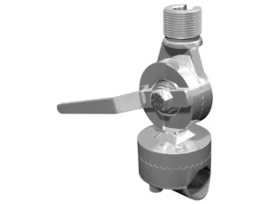 Shakespeare 4188-SL Rail Mount Ratchet Mount for 1" to 1.5" Rails