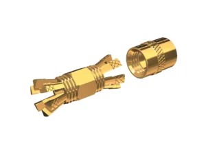 Shakespeare PL-258-CP-G Gold Splice Connector For RG-8X or RG-58/AU Coax.