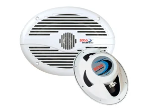 Boss Audio 6"x 9" MR690 Oval Speakers - White - 350W