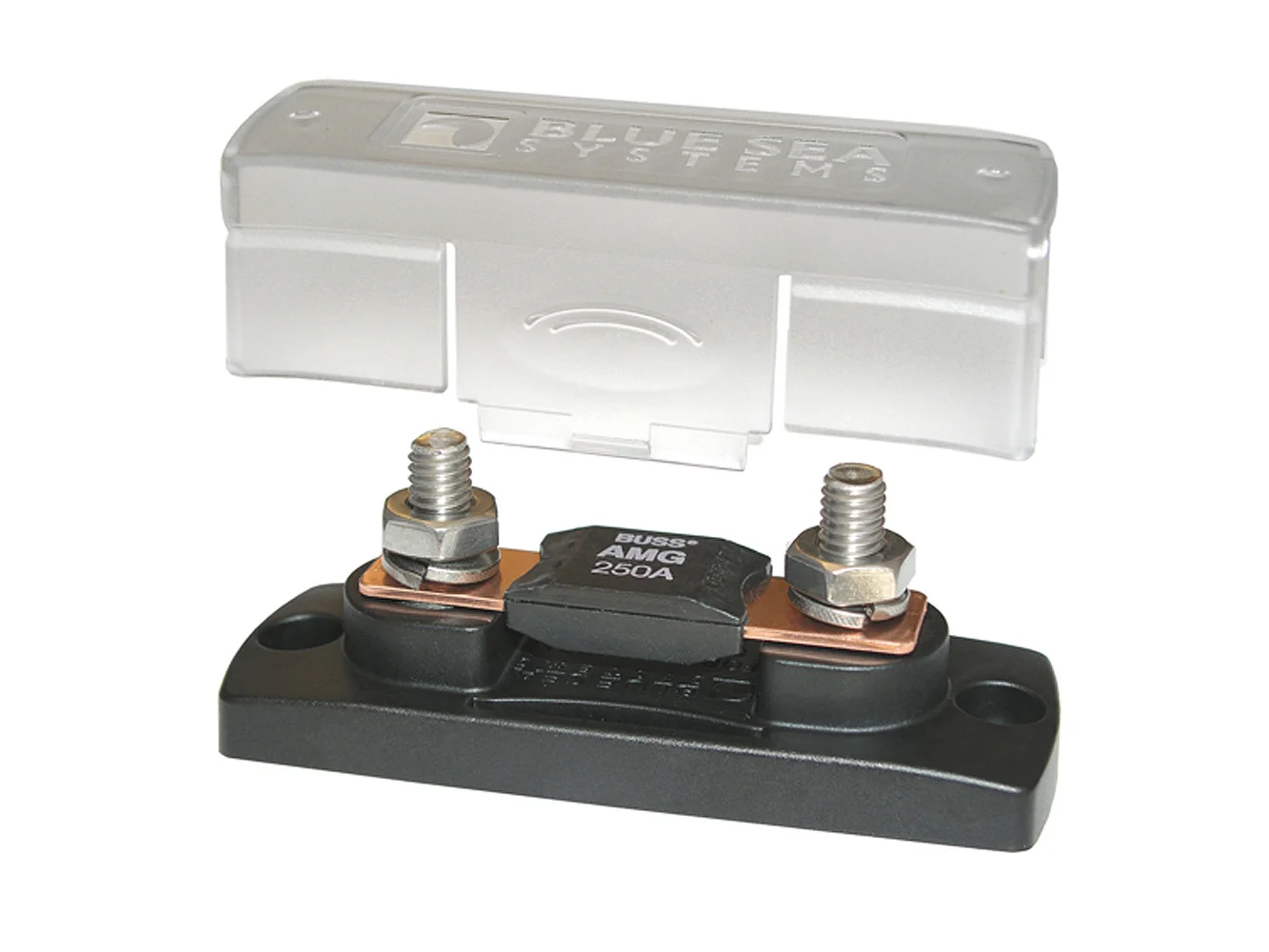 Blue Sea 5001 Fuse Block MEGA 100-300A w/Cover