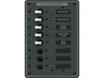 Blue Sea 8023 DC 8 Position Circuit Breaker - White Switches