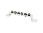 Blue Sea 2306 MiniBus 100AMP Common BusBar Grounding BusBar 6 x 8-32 Screw Terminal