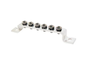 Blue Sea 2306 MiniBus 100AMP Common BusBar Grounding BusBar 6 x 8-32 Screw Terminal