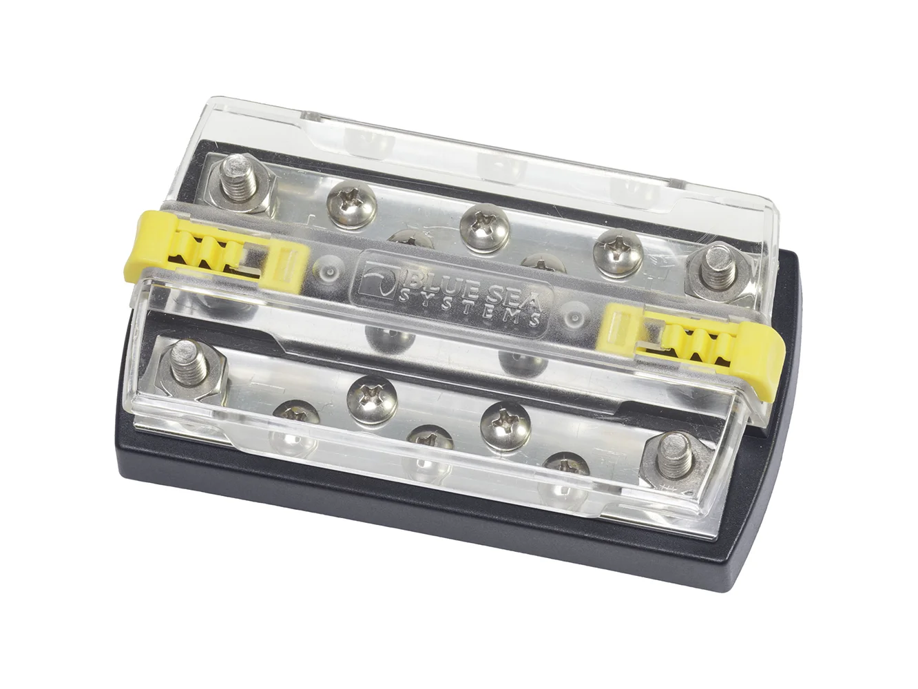 Blue Sea 2722 DualBus Plus 1/4" Stud, 5 x 10-32 Screw Terminal