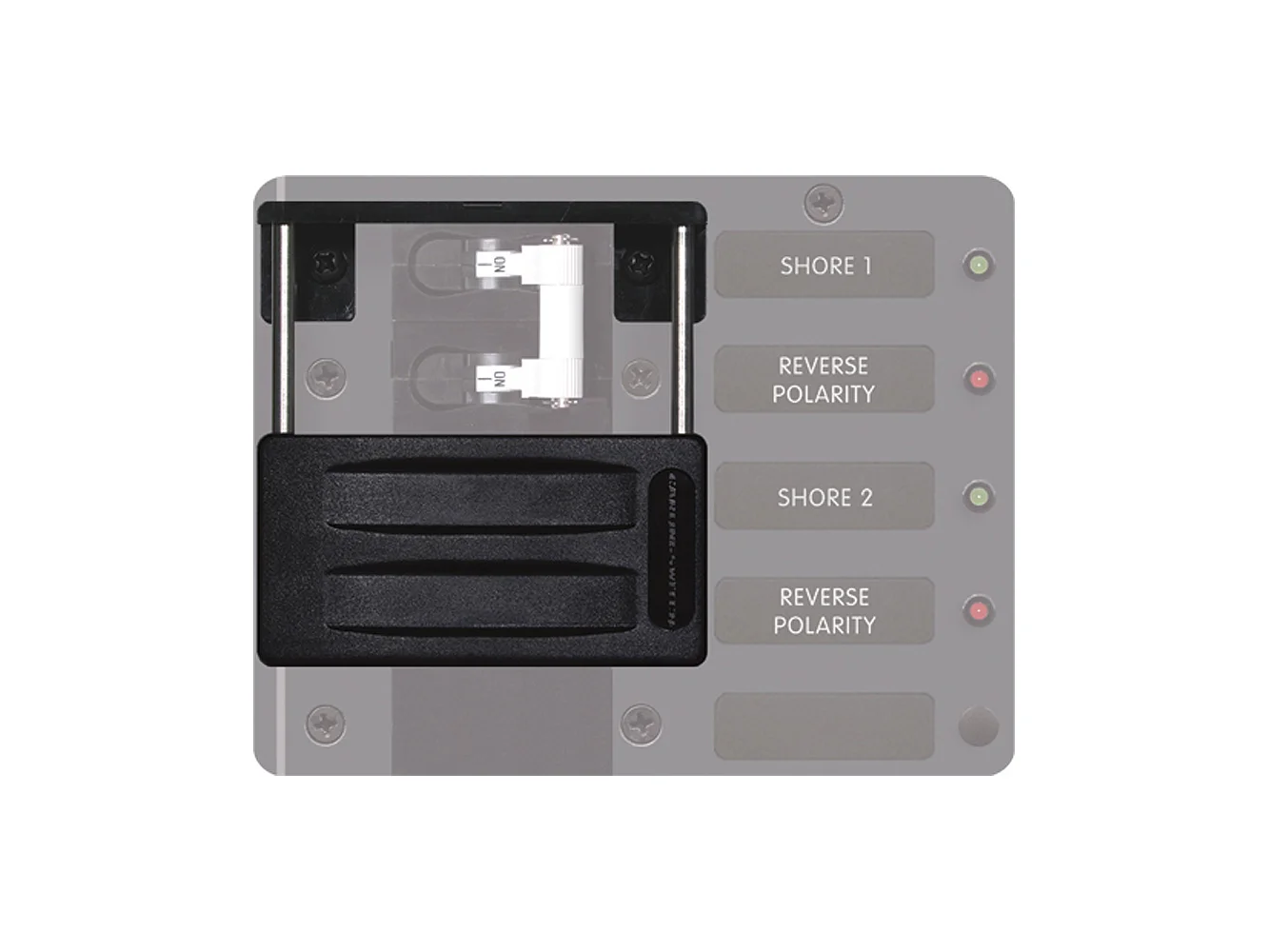 Blue Sea 4130 Lockout Slide 2 Position 2 Pole C-Series
