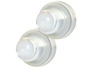 Blue Sea 4135 Push Button Reset Only Circuit Breaker Boot - Clear- 2-Pack