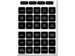 Blue Sea 4215 Square Format Label Set - 30