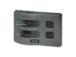 Blue Sea 4302 WeatherDeck Water Resistant Fuse Panel - 2 Position - Grey