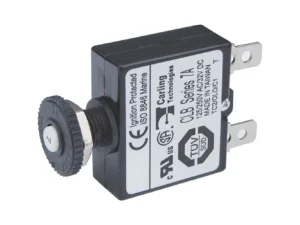 Blue Sea 7053 7A Push Button Thermal with Quick Connect Terminals