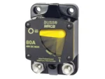 Blue Sea 7142  187 - Series Thermal Circuit Breaker  -  80Amp
