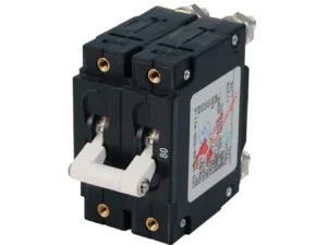 Blue Sea 7256 C-Series Double Pole Circuit Breaker - 80A