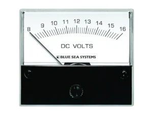 Blue Sea 8003 DC Analog Voltmeter - 2-3/4" Face, 8-16 Volts DC
