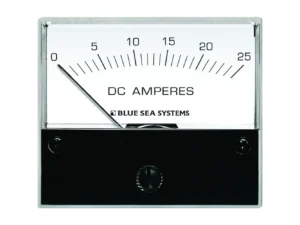 Blue Sea 8005 DC Analog Ammeter - 2-3/4" Face, 0-25 Amperes DC