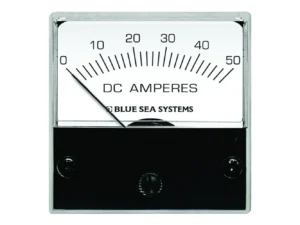Blue Sea 8041 DC Analog Micro Ammeter - 2" Face, 0-50 Amperes DC