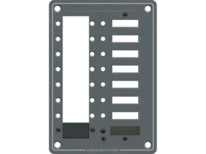 Blue Sea 8087 8 Position DC C-Series Panel - Blank