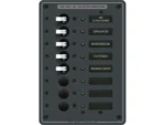 Blue Sea 8159 AC 8 Position 230v (European) Breaker Panel (White Switches)