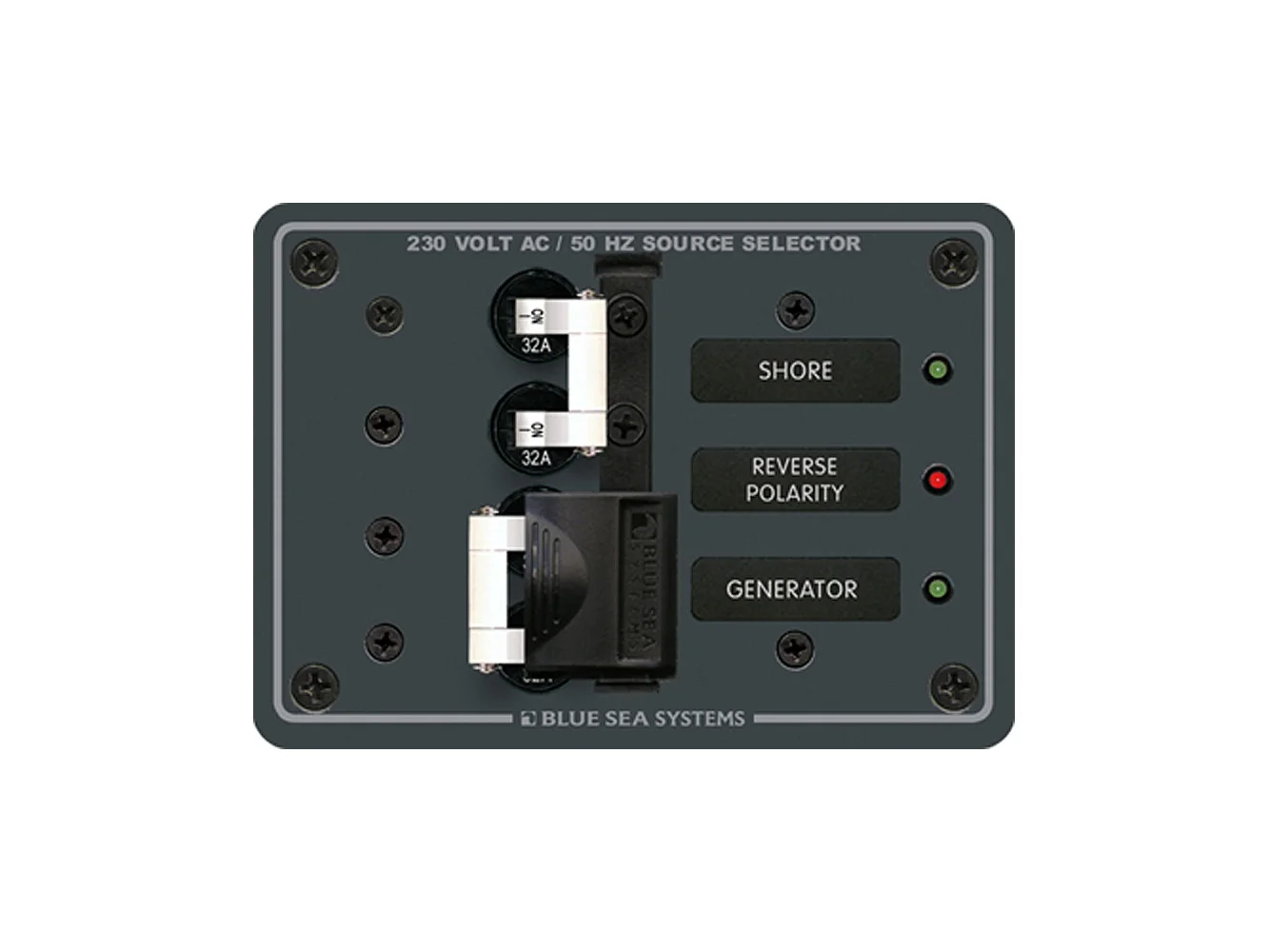 Blue Sea 8161 AC Toggle Source Selector (230V) - 2 Source