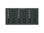 Blue Sea 8165 AV 24 Position 230v (European) Breaker Panel - White Switches