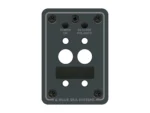 Blue Sea 8173 Mounting Panel for Toggle Type Magnetic Circuit Breakers