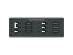 Blue Sea 8199 AC Main + Branch A-Series Toggle Circuit Breaker Panel (230V) - Main + 4 Position