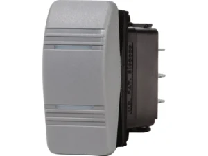Blue Sea 8220 Water Resistant Contura III Switch - ON-OFF-ON - Grey
