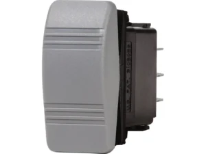 Blue Sea 8222 Water Resistant Contura III Switch - (ON)-OFF-(ON) - Grey