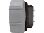Blue Sea 8231 Water Resistant Contura III Switch - OFF-(ON) - Grey