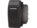 Blue Sea 8282 Water Resistant Contura III Switch - OFF-ON - Black