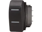 Blue Sea 8283 Water Resistant Contura III Switch - ON-OFF-ON - Black