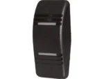 Blue Sea 8295 Contura Switch Actuator - Black - Double Lense