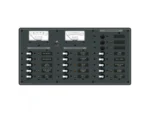 Blue Sea 8378 DC 18 Position Panel - White