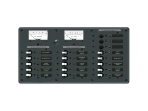 Blue Sea 8378 DC 18 Position Panel - White