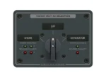 Blue Sea 8386 AC Rotary Switch Panel 30 Ampere 2 Positon + OFF, 4 Pole