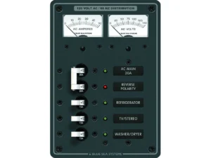 Blue Sea 8409 AC Main + 3 Positions - White