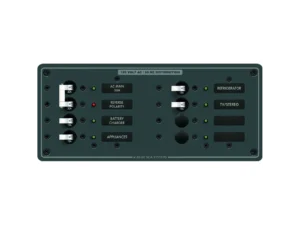 Blue Sea 8412 AC Main + 6 Positions - White